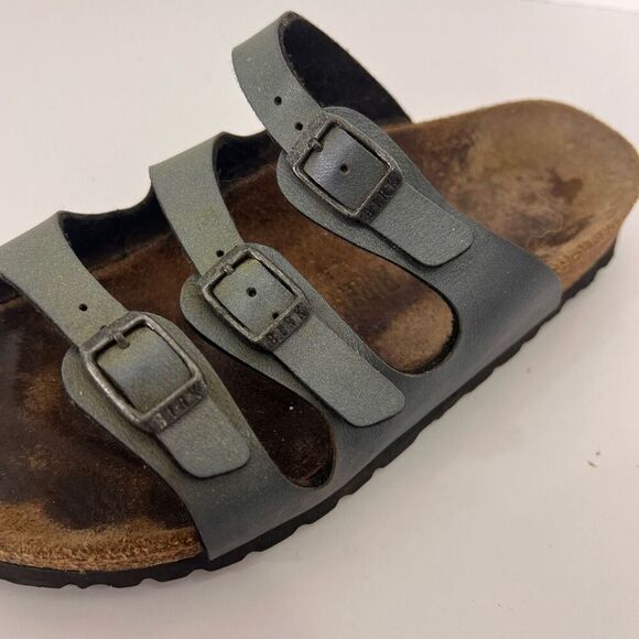 Birkenstock Blue Ombré 3 Buckle Sandals - Picture 8 of 9